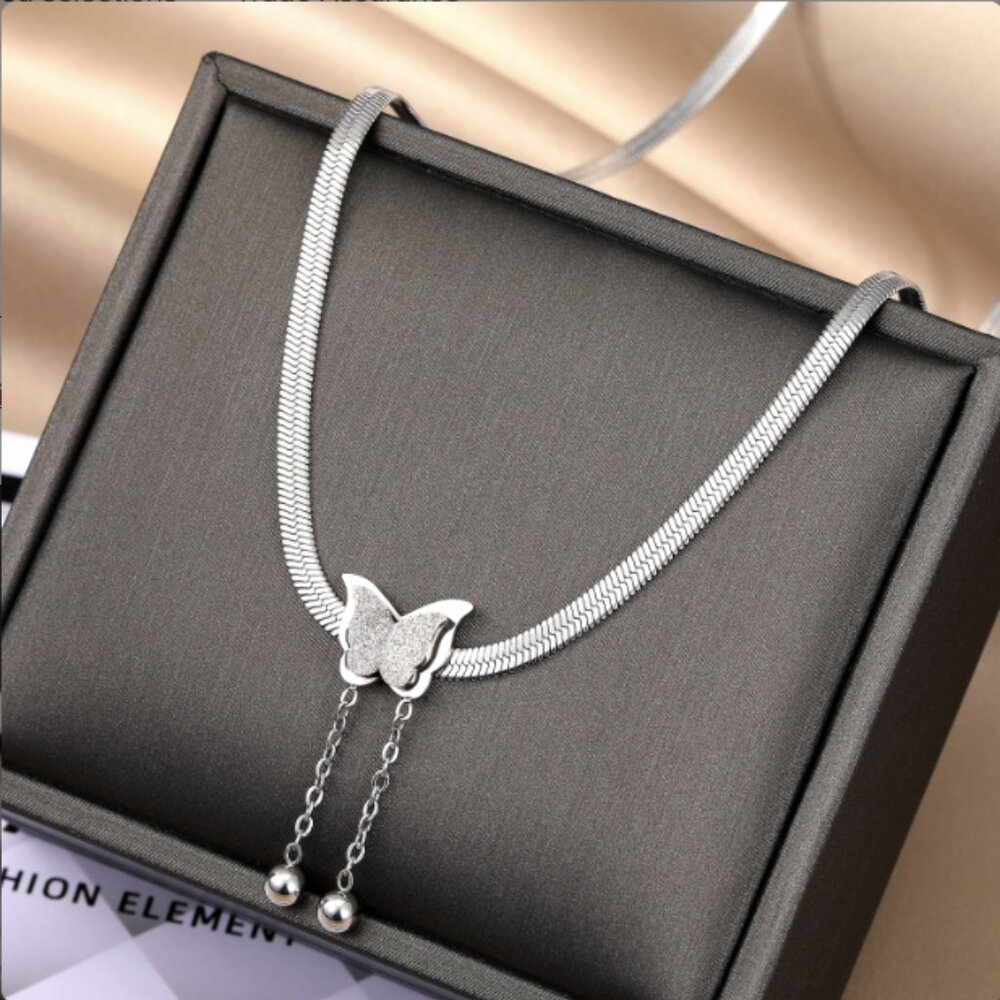 COPY - Butterfly Collection Butterfly Pendant Necklace